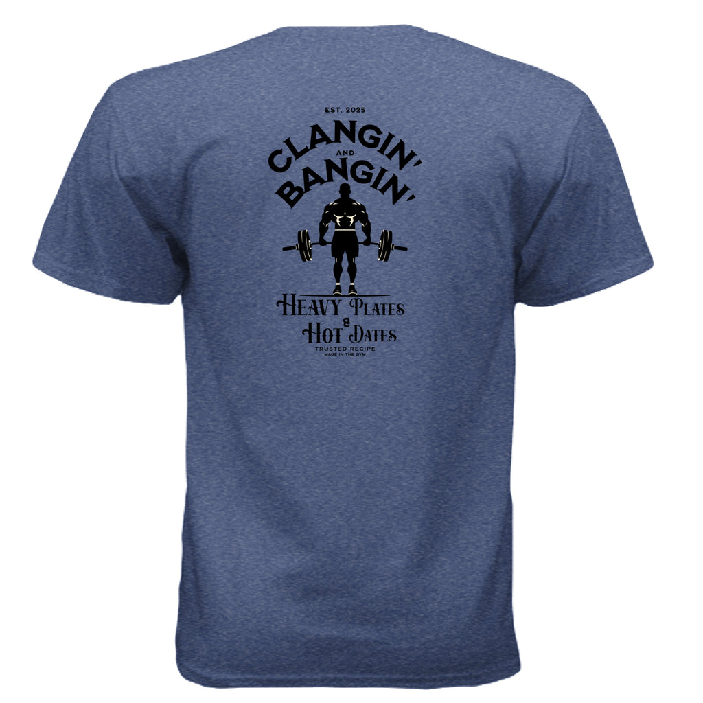 Vintage Heather Blue - BACK