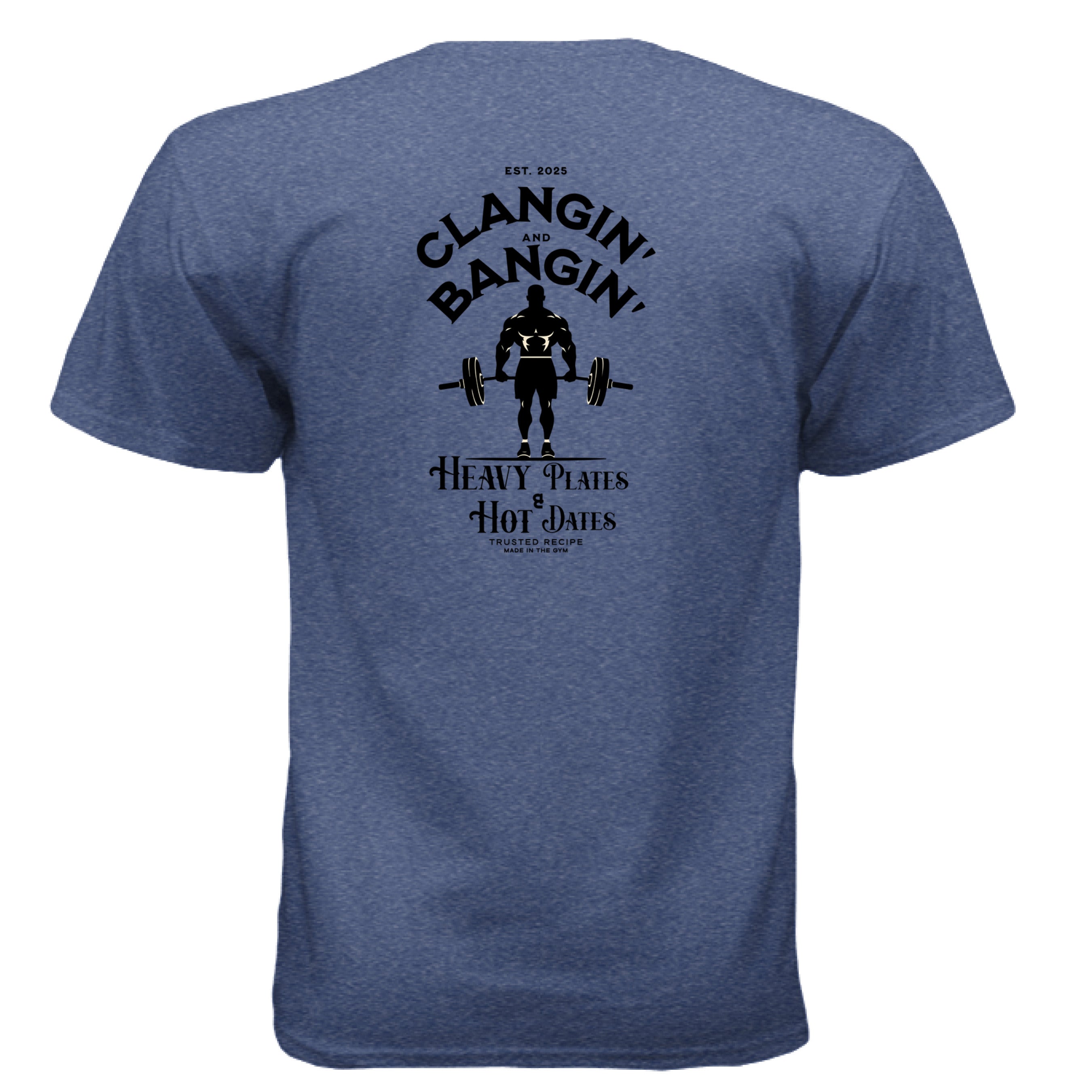 Vintage Heather Blue - BACK