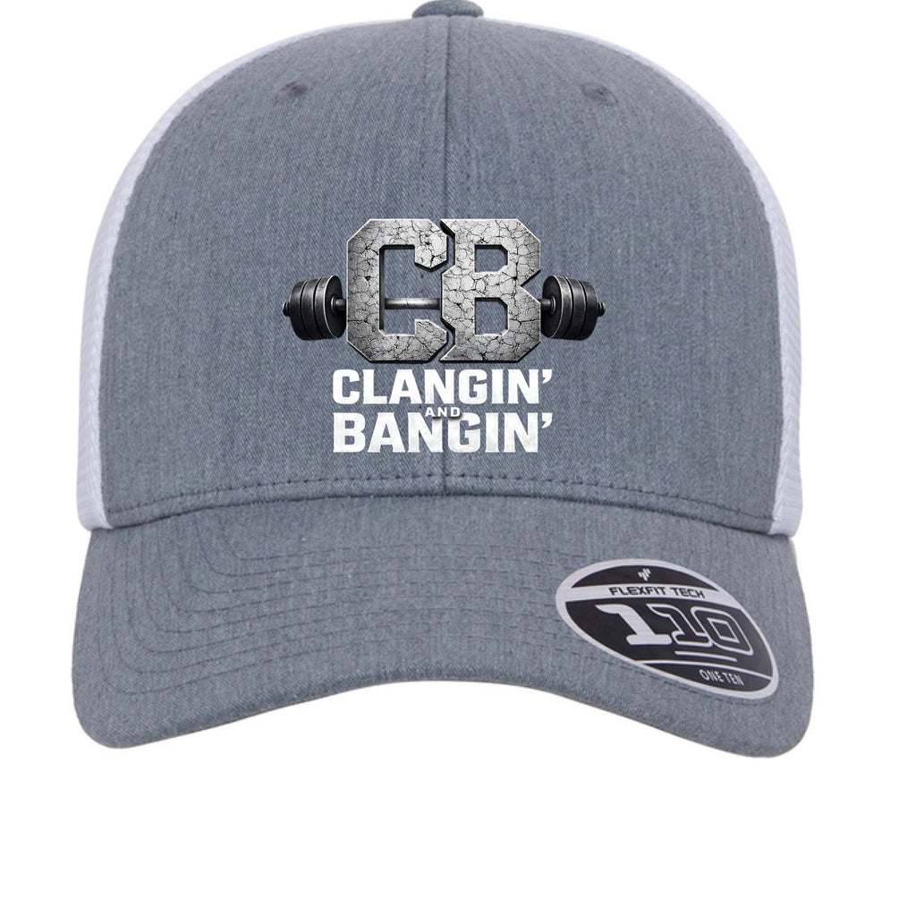 Heather Grey/ White - FRONT