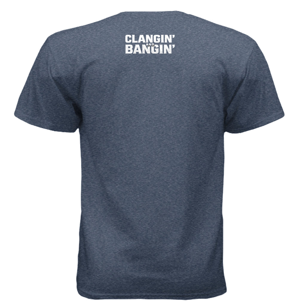 Vintage Heather Navy - BACK